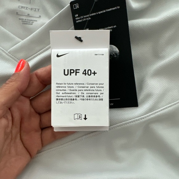 Seattle Seahawks Mens Nike Dri-Fit Gray Sideline Short Sleeve Shirt V-Neck M NWT - Picture 7 of 7